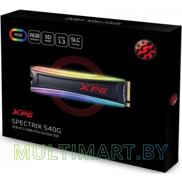 SSD диск A-Data XPG Spectrix S40G RGB 1TB (AS40G-1TT-C) картинка 3